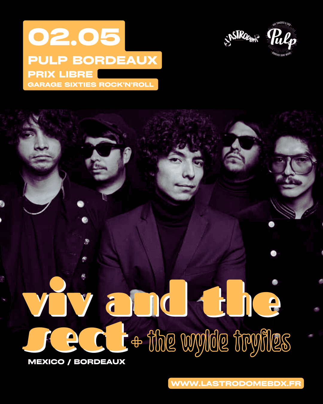 Viv and the Sect + The Wylde Tryfles