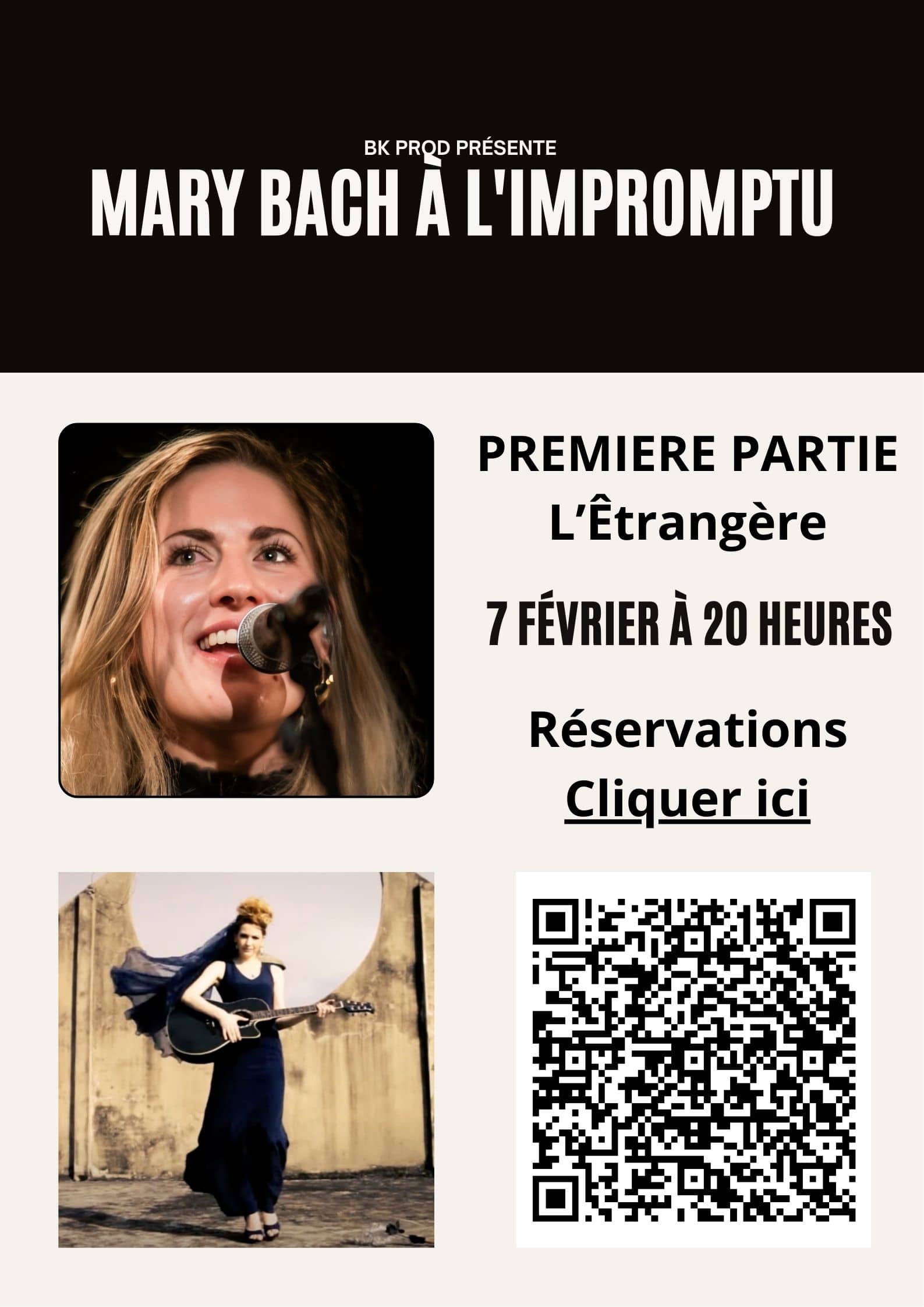 Mary Bach + L'Êtrangère