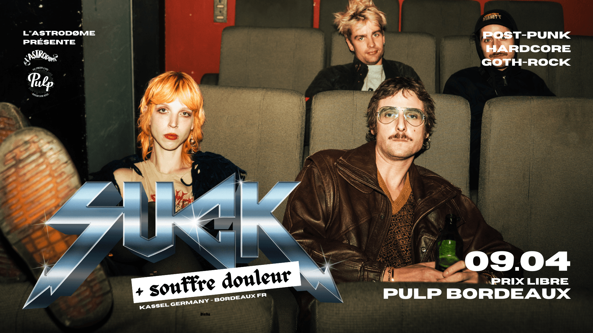 SUCK + SOUFFRE DOULEUR