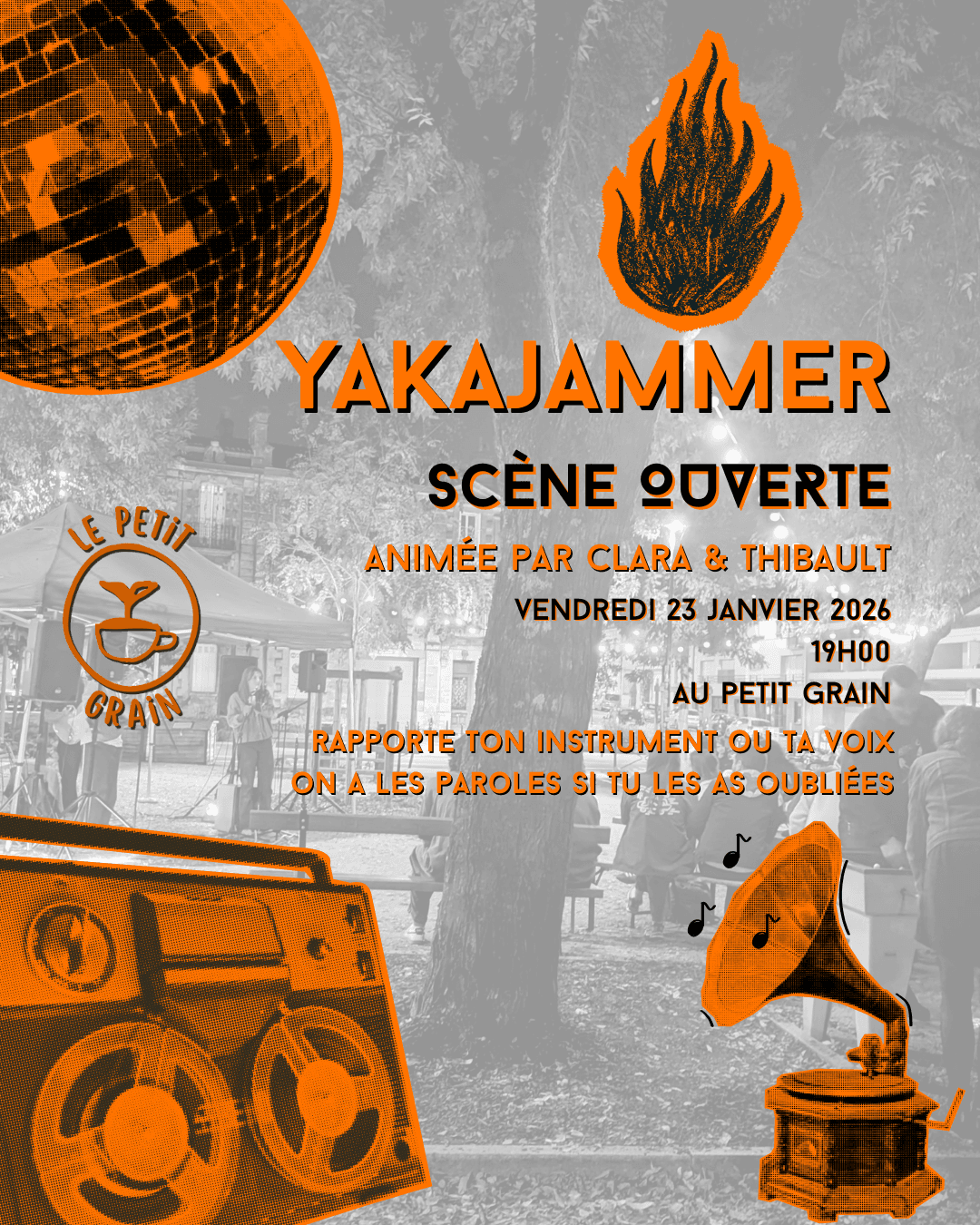 Yakajammer // Scène ouverte