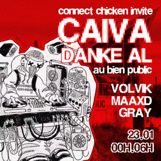 Connect Chicken invite Caiva et Danke Al