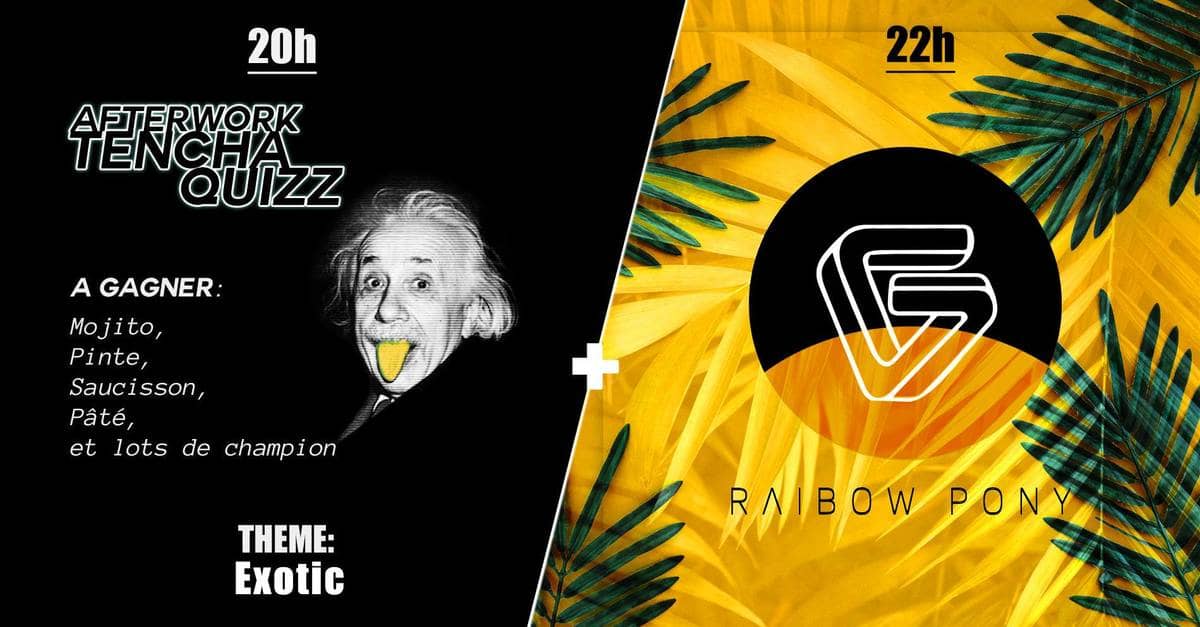 Afterwork Quiz + Raibow Pony summer set