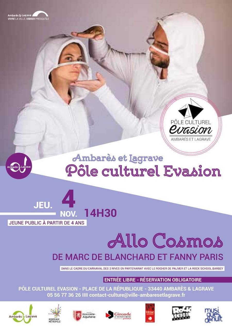 « Allo Cosmos » Marc de Blanchard et Fanny Paris