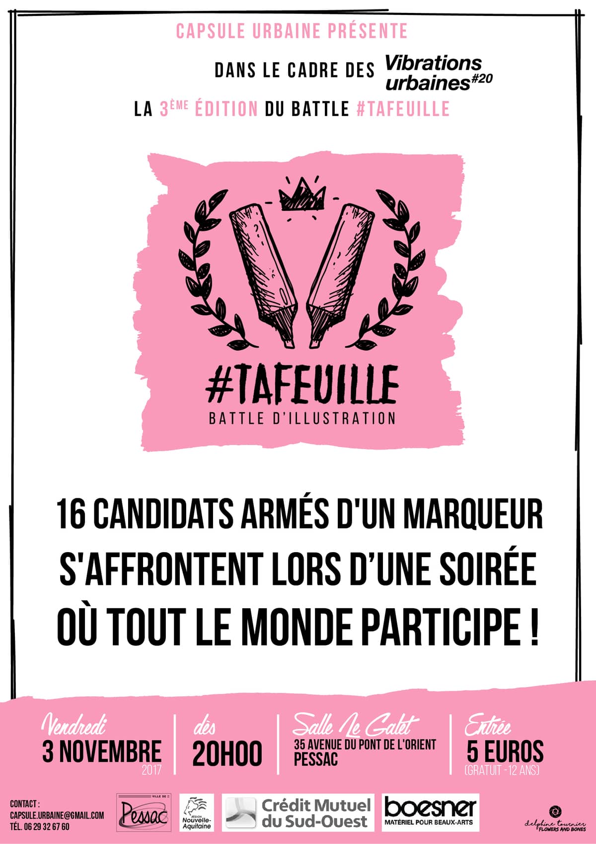Battle d'illustration #Tafeuille
