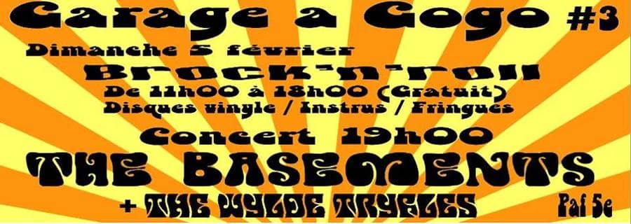 Brock'N'Roll : avec The Basements + Wylde Tryfles