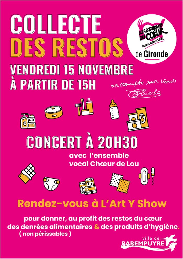 COLLECTE DES RESTOS & CONCERT