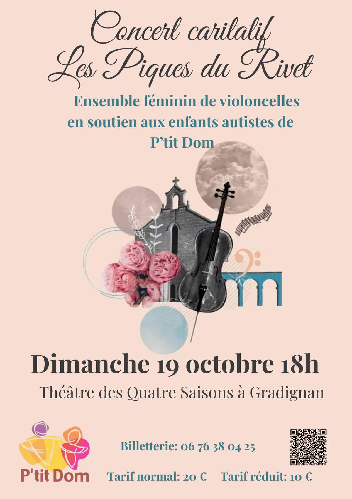 Concert caritatif Les Piques du Rivet