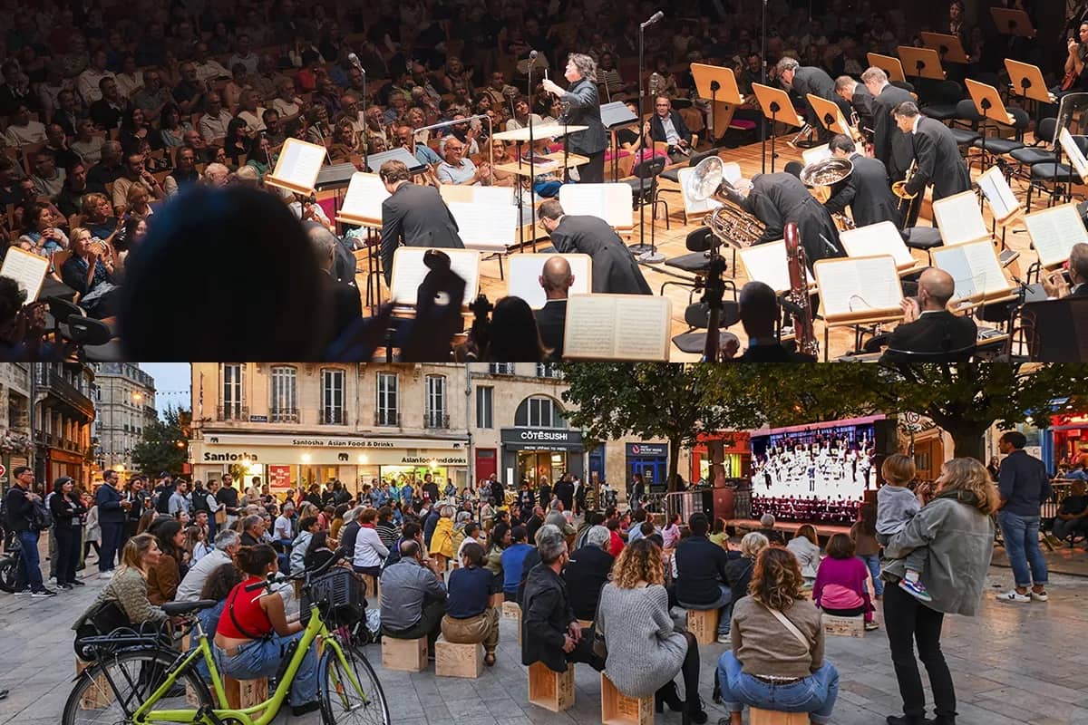 Concert dans la ville