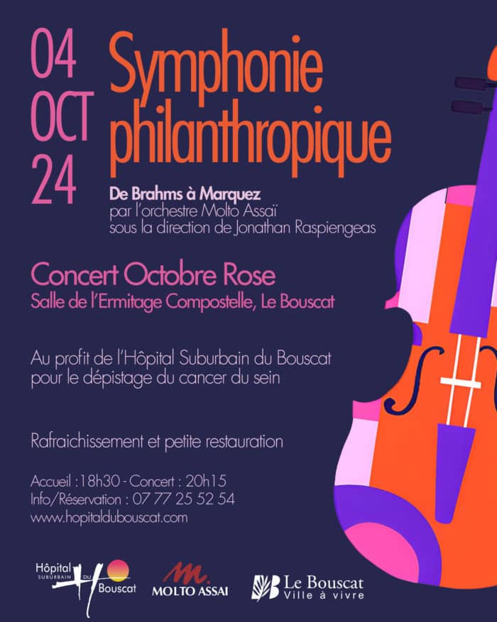 Concert philanthropique de musique classique