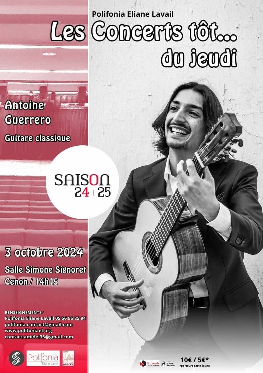 Concert tôt... la guitare classique