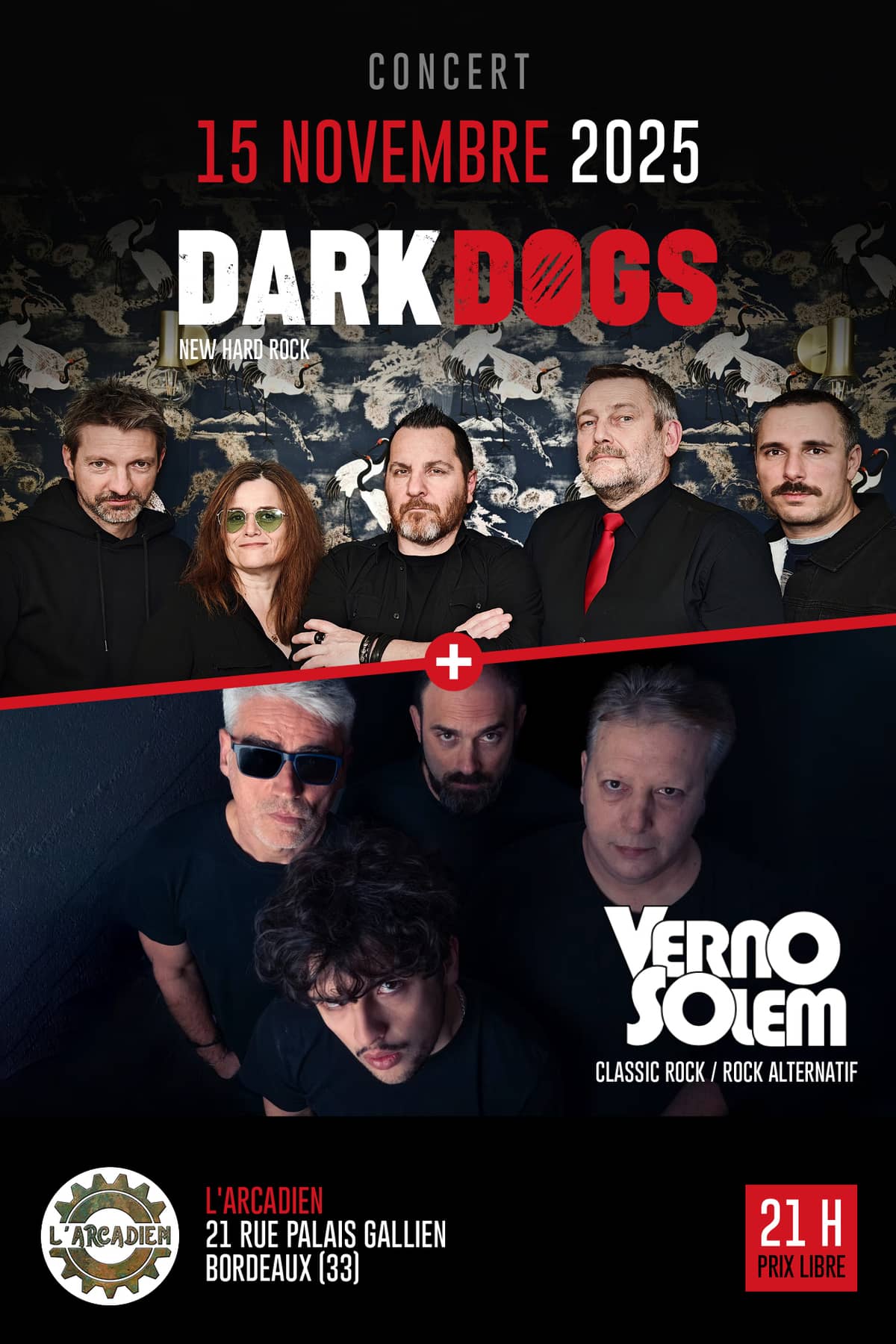 DARK DOGS + VERNOSOLEM