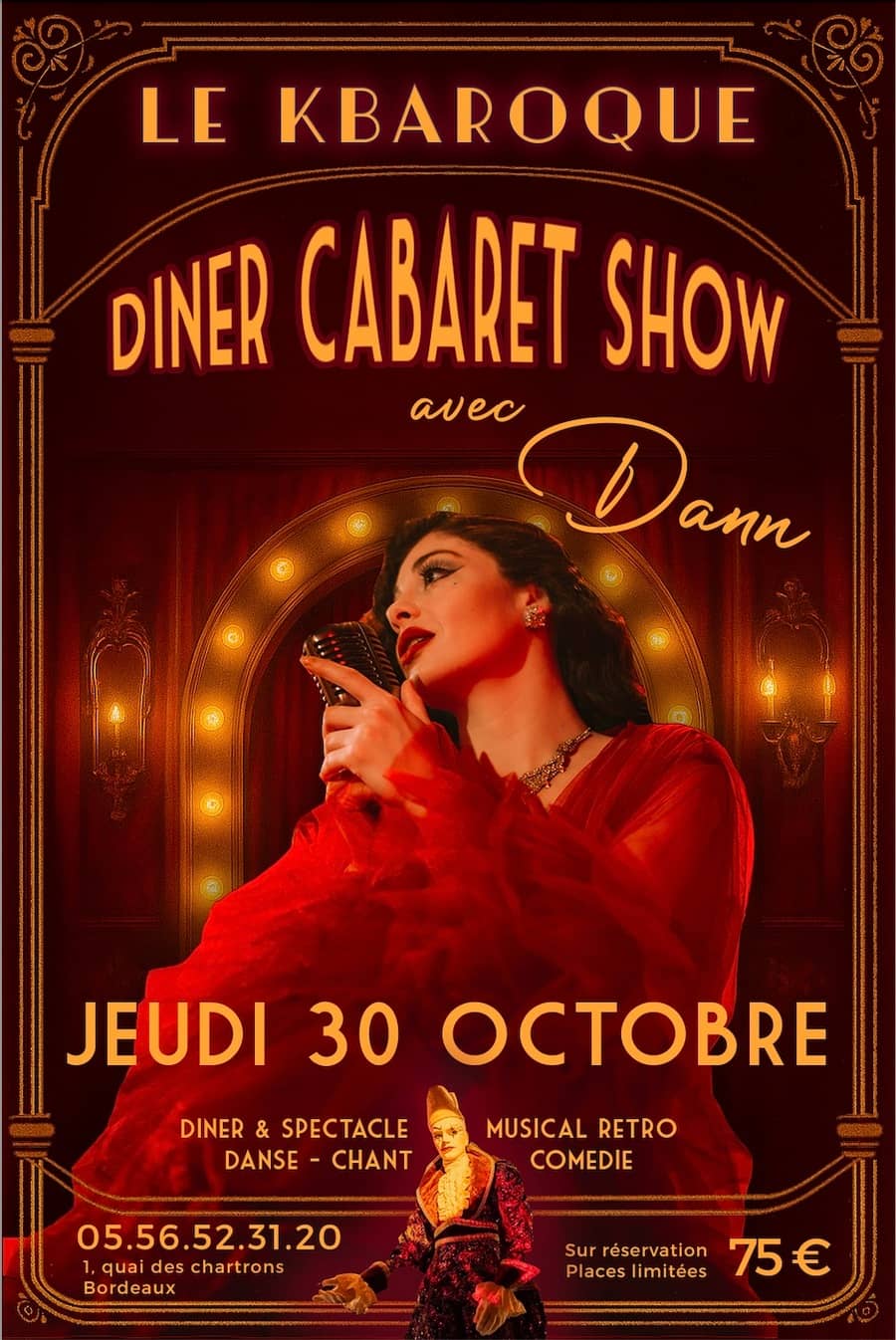 Diner Spectacle avec Dann