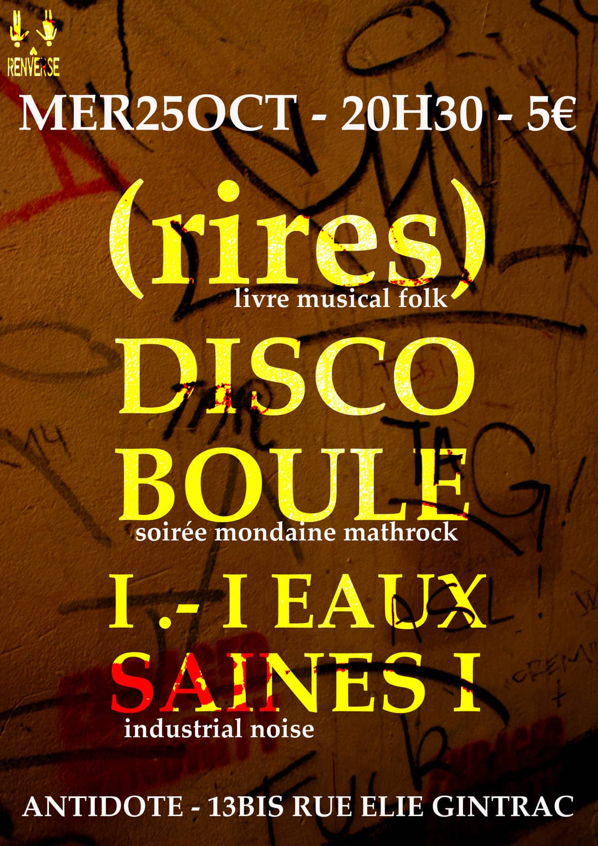 Disco Boule + (rires) + invité