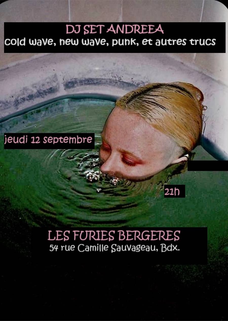 Dj set Andreea ! Cold wave, new wave, punk !