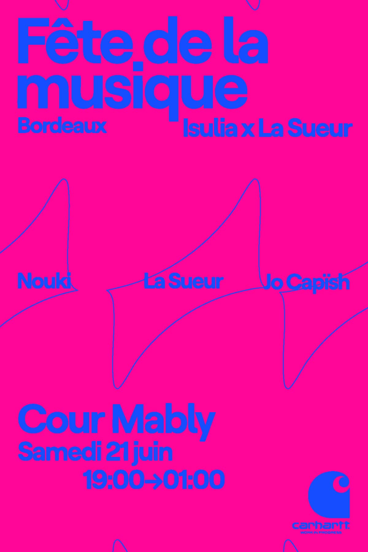 Fête de la musique / Isulia x La Sueur