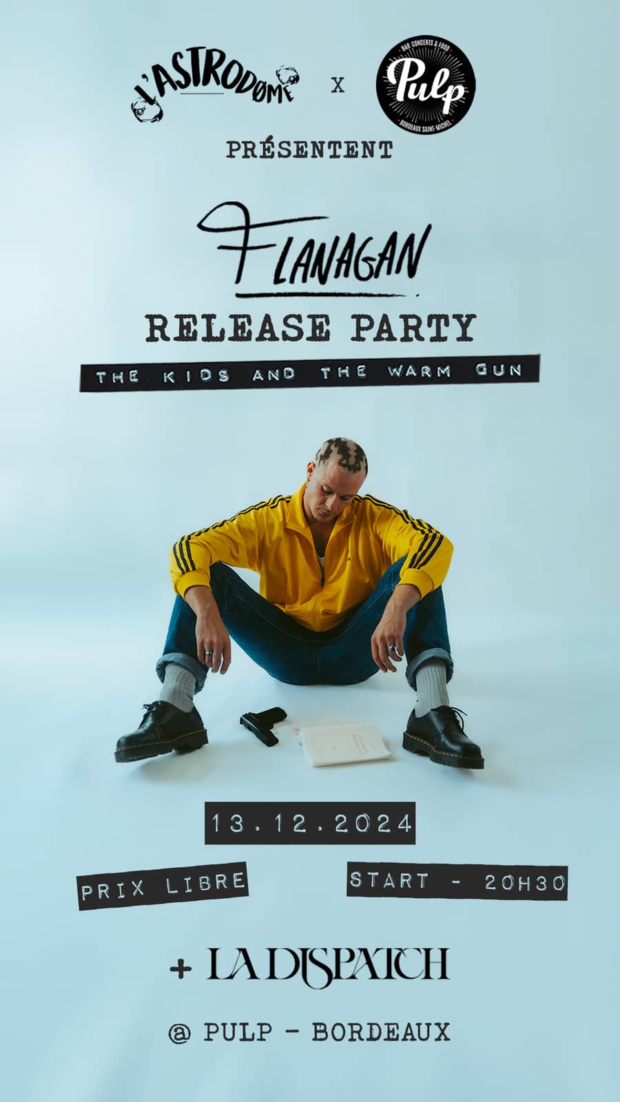 FLANAGAN Release Party + La Dispatch