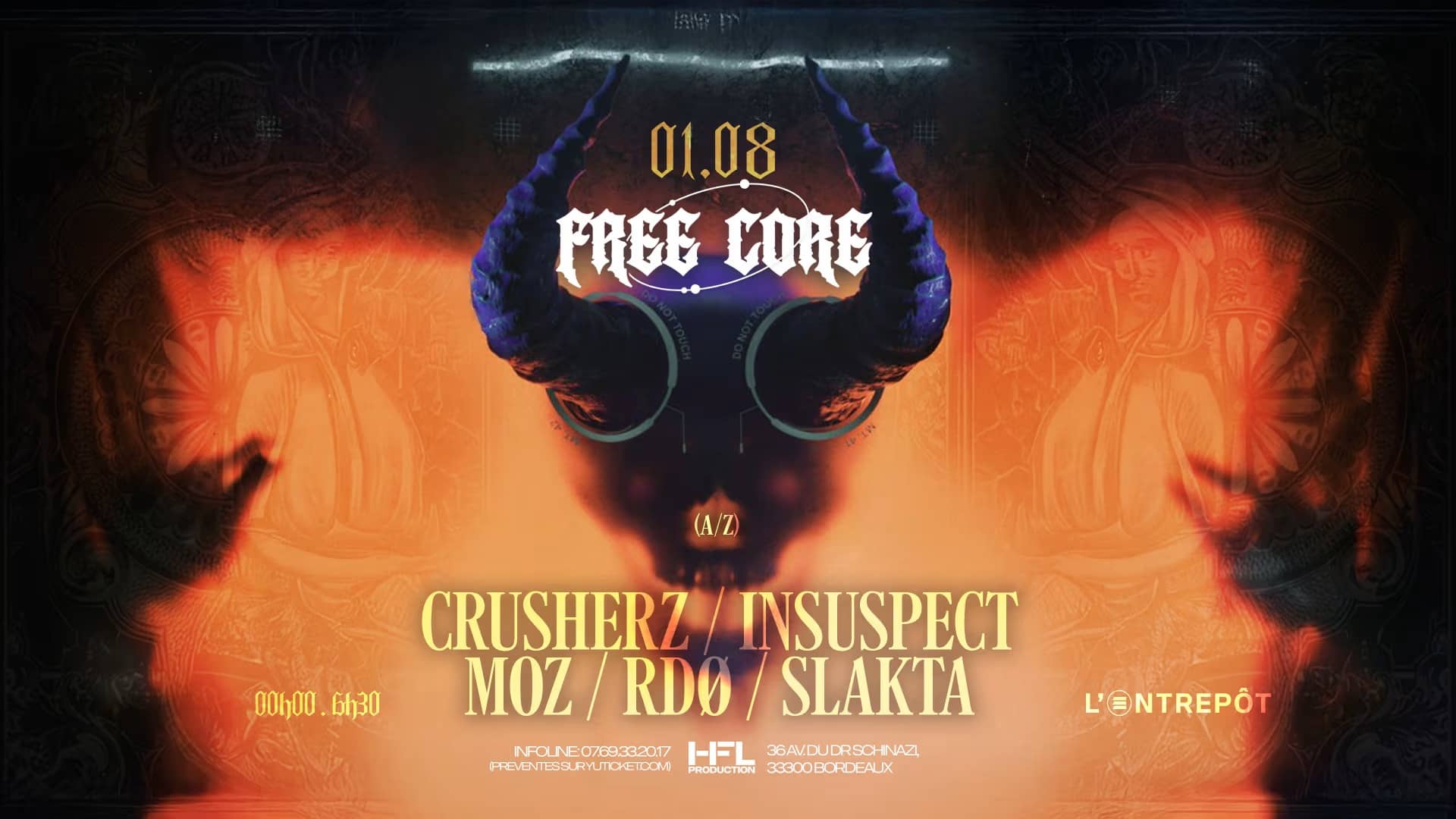 Freecore W/ Crusherz / Insuspect / Moz / Rdø / Slakta