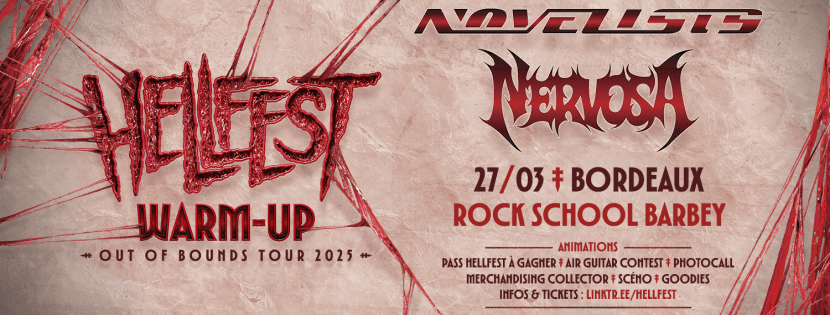 Hellfest - Warm Up :Novelists + Nervosa