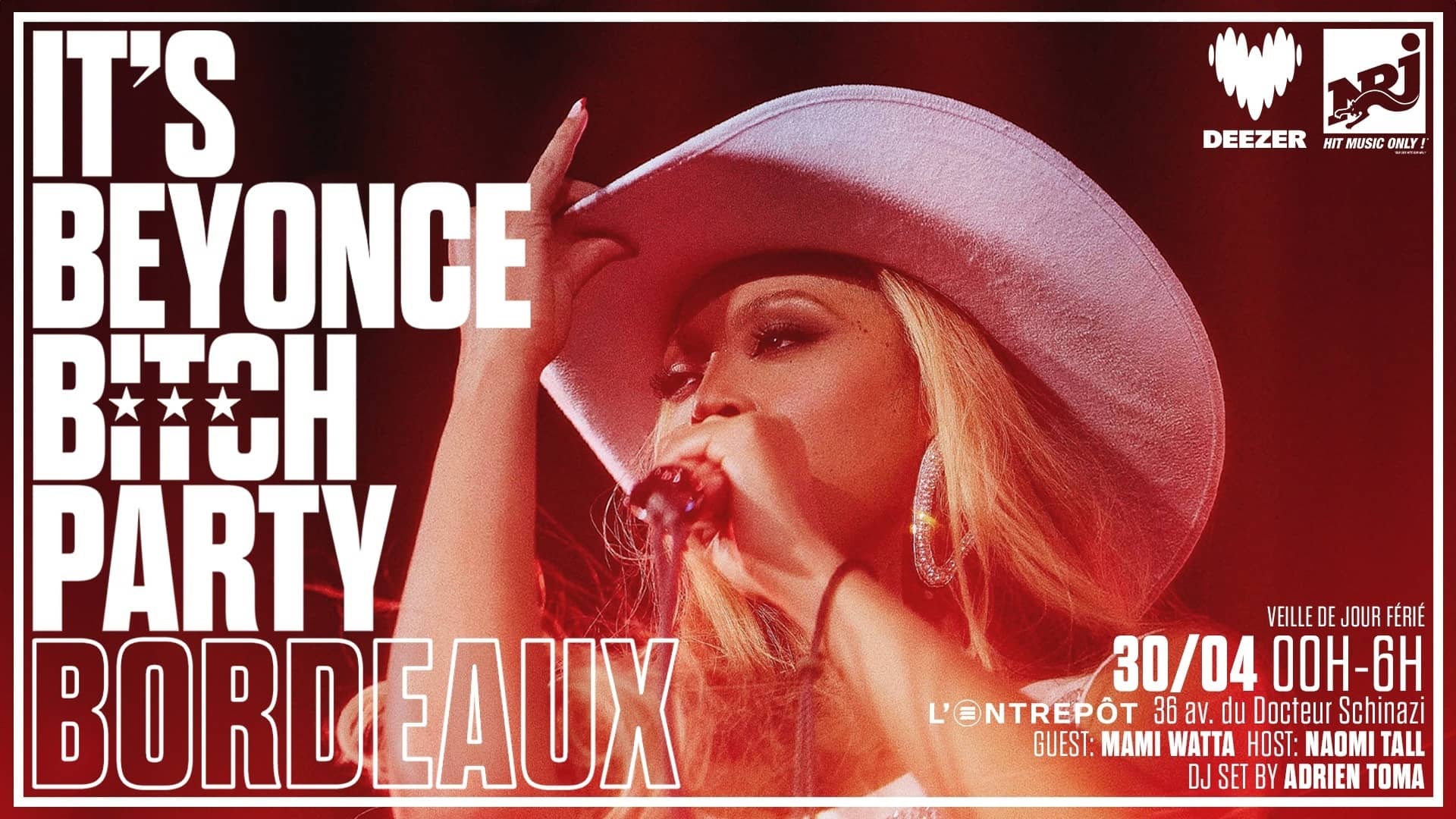 It's Beyoncé Bitch Party Bordeaux Avec Mami Watta