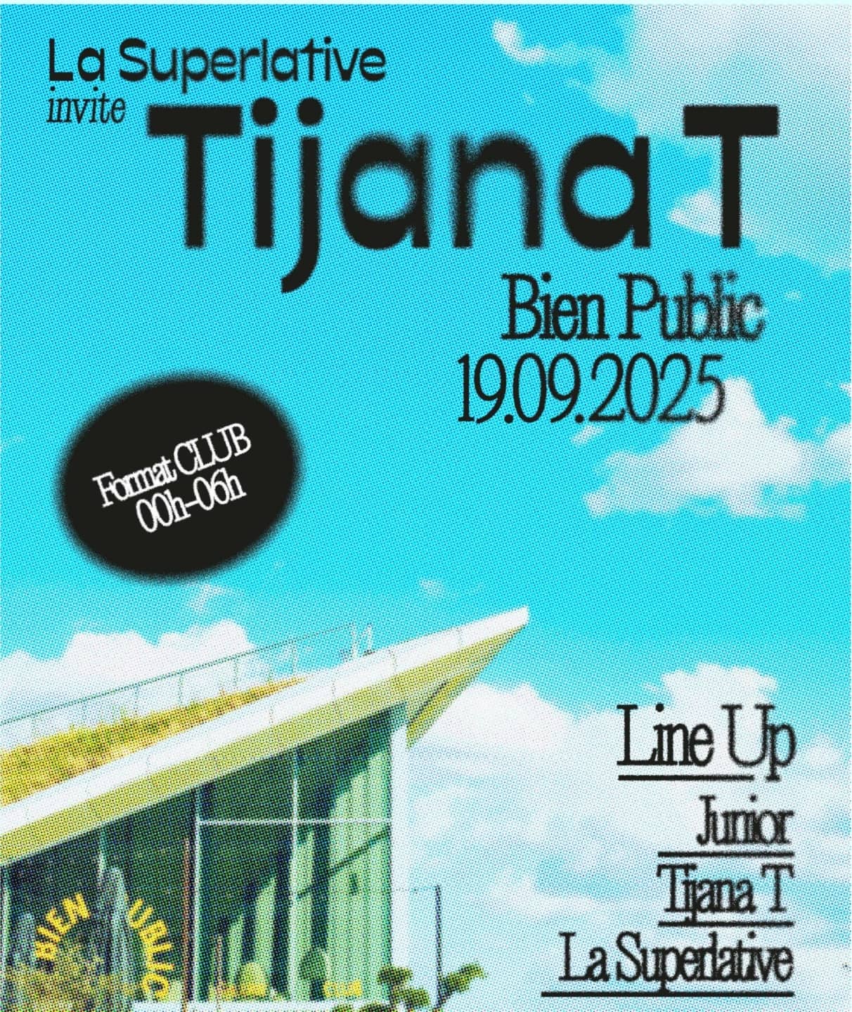 La Superlative invite Tijana T