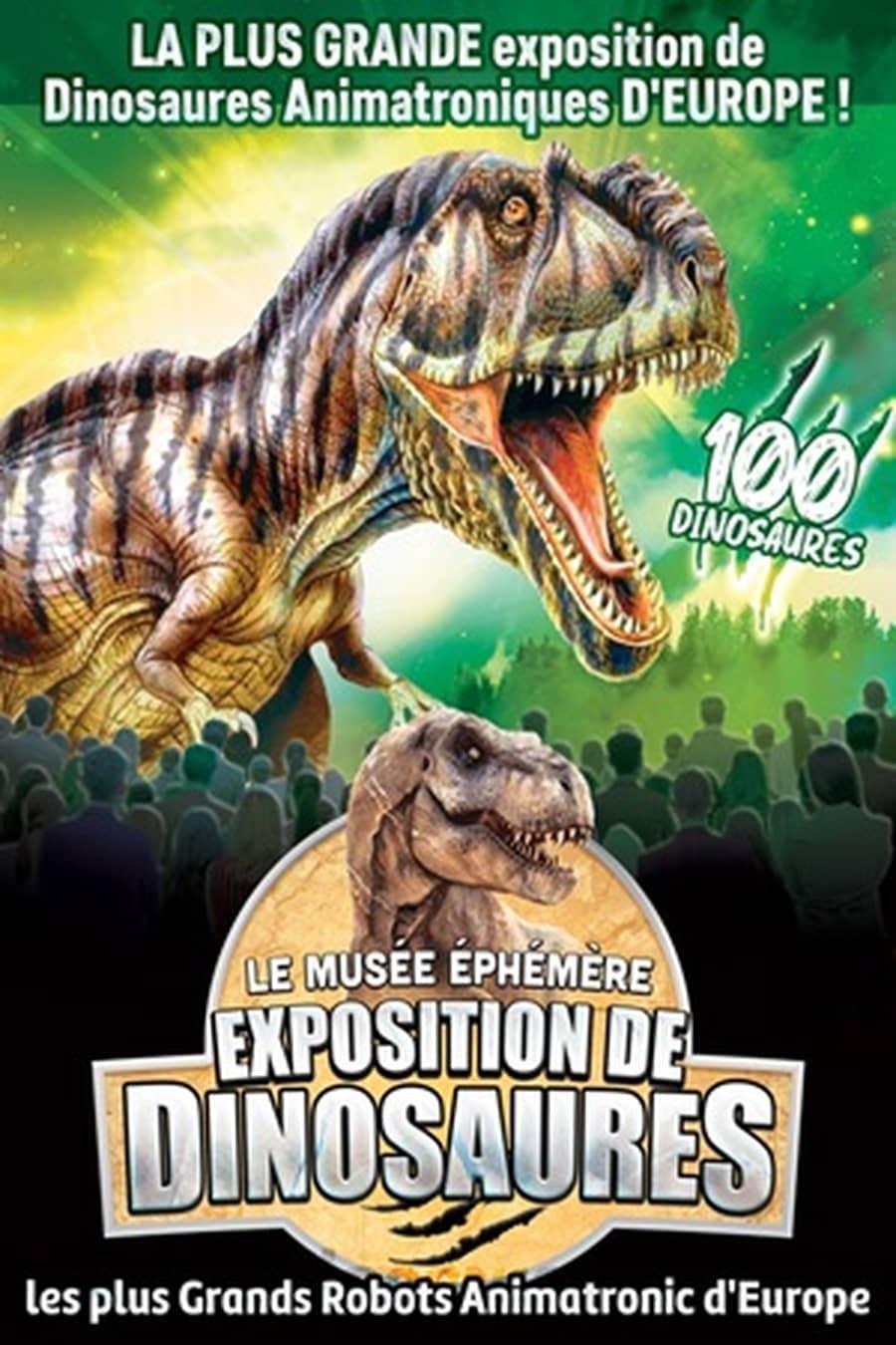 Le Musée Éphémère® des dinosaures - Tour 2025