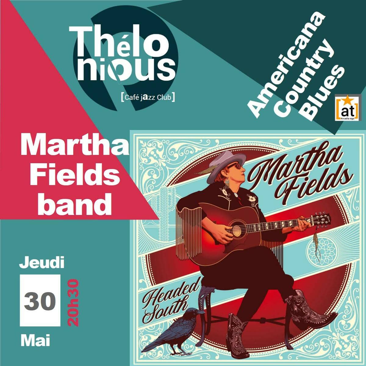 Martha Fields band + After Rétro Club