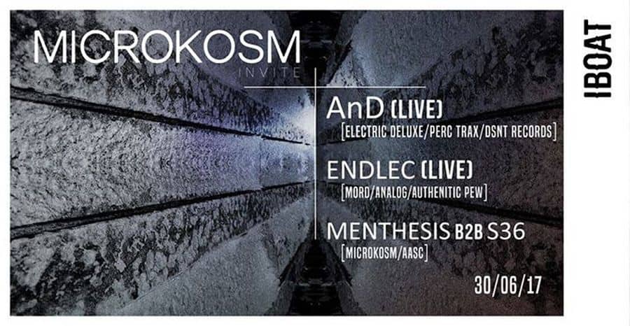 MICROKOSM invite AnD live + Endlec live