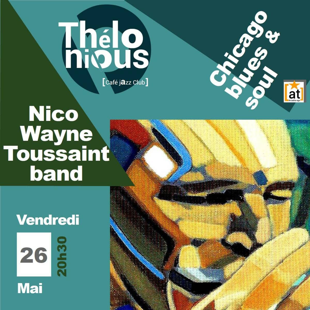 Nico Wayne Toussaint band