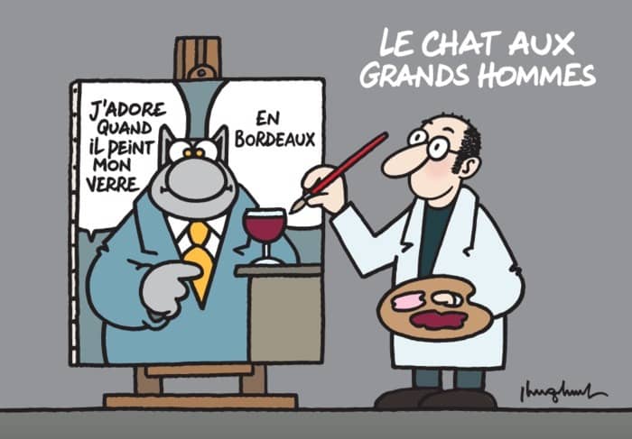 Philippe Geluck, Le Chat aux Grands Hommes