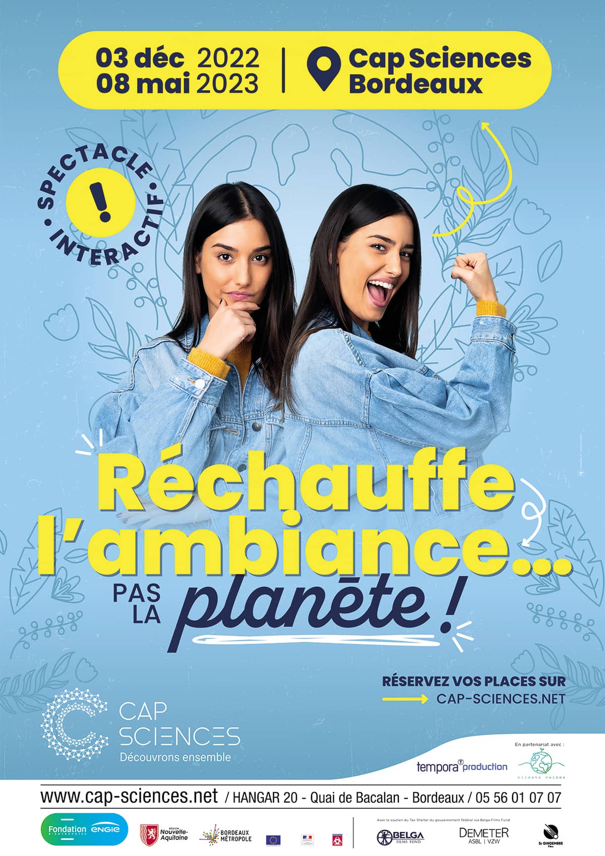 Réchauffe l’ambiance… pas la planète !