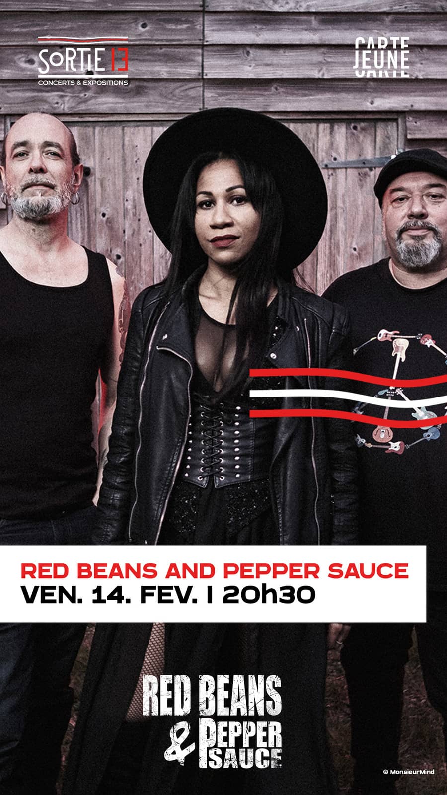 Red Beans and Pepper Sauce