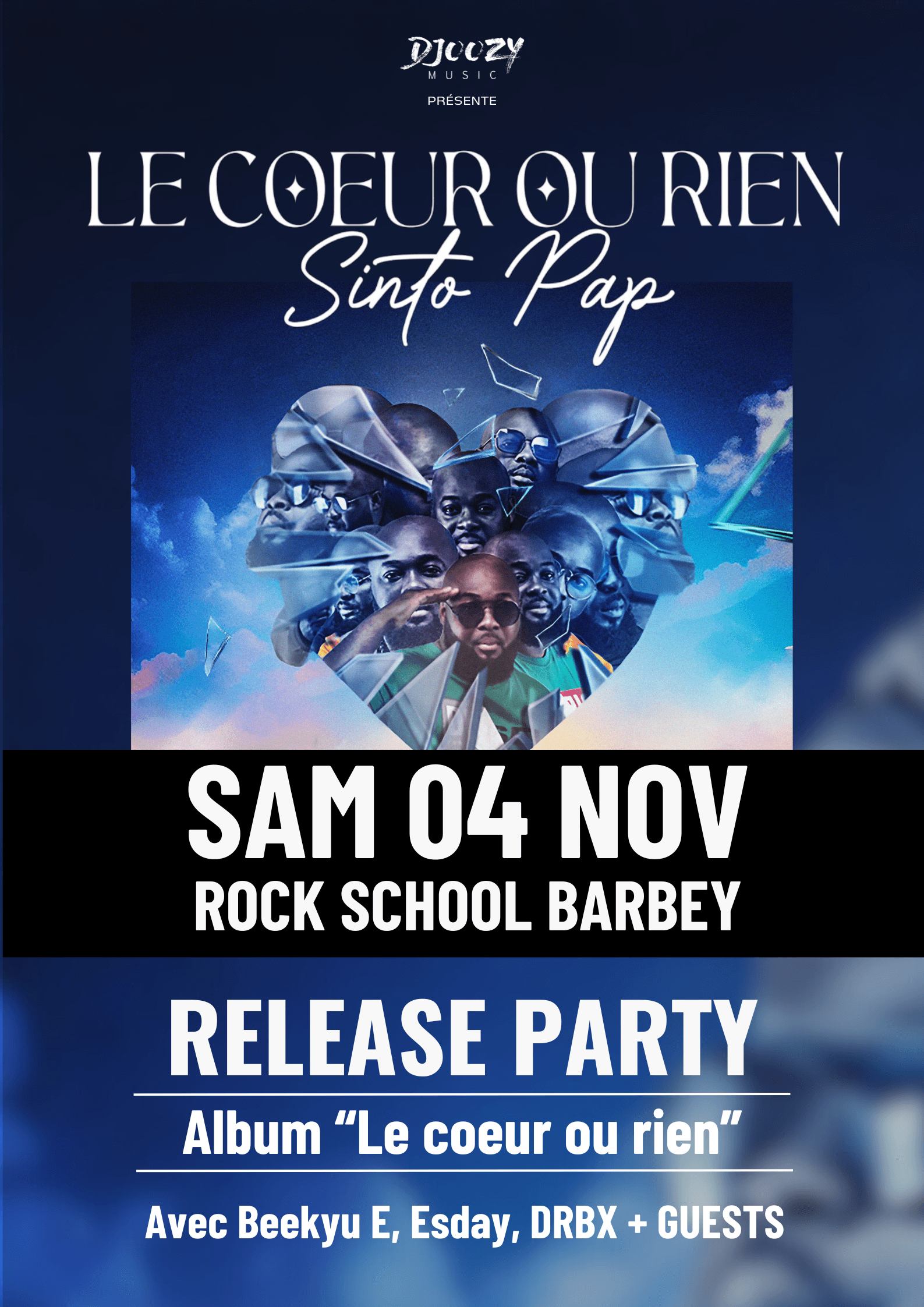 Sinto Pap - Release Party  + Beekuy E + Esday + DRBX