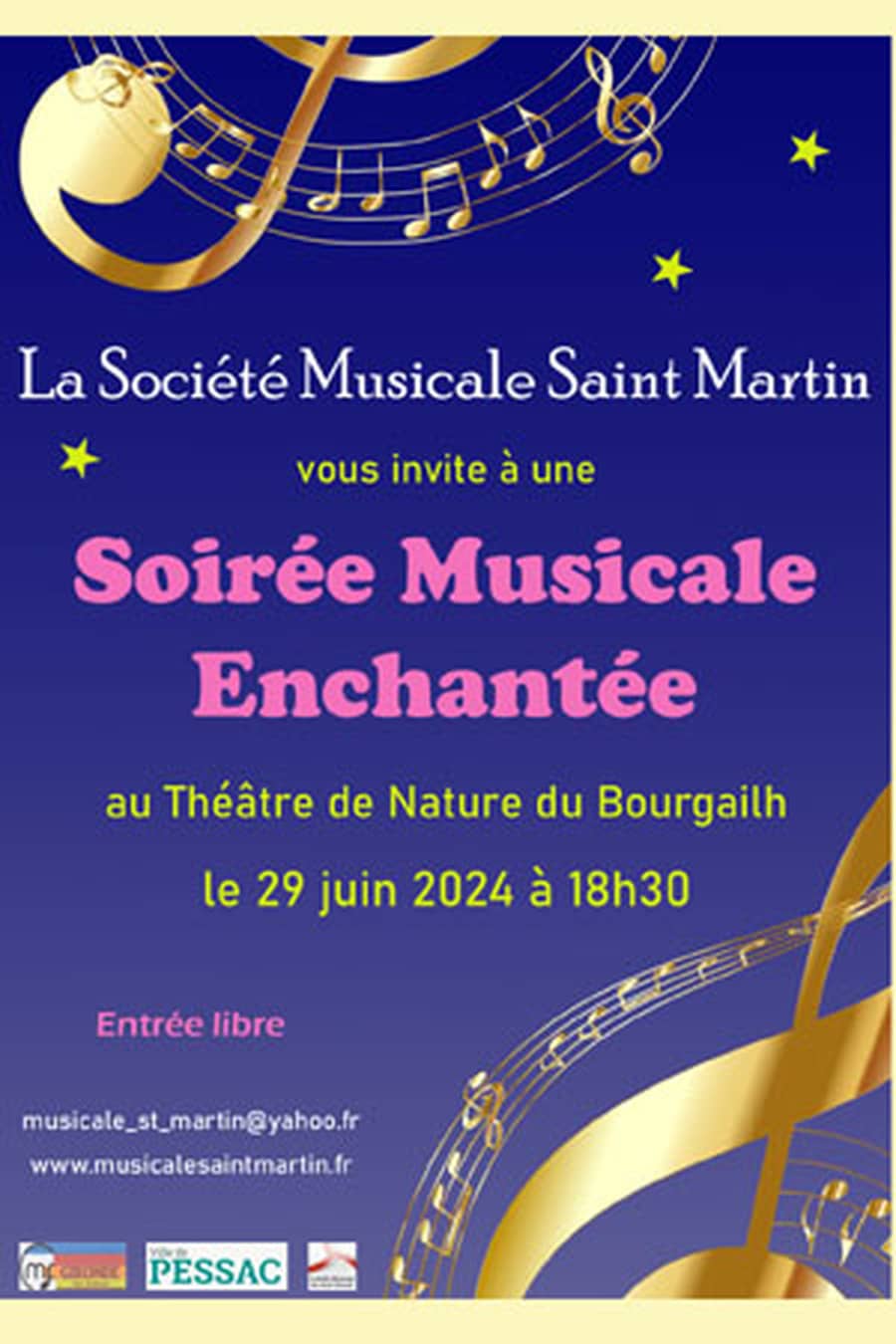 Soirée musicale enchantée