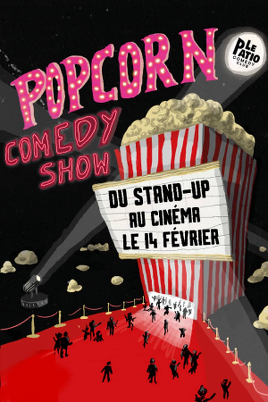 STAND-UP AU CINÉMA : POP CORN COMEDY SHOW
