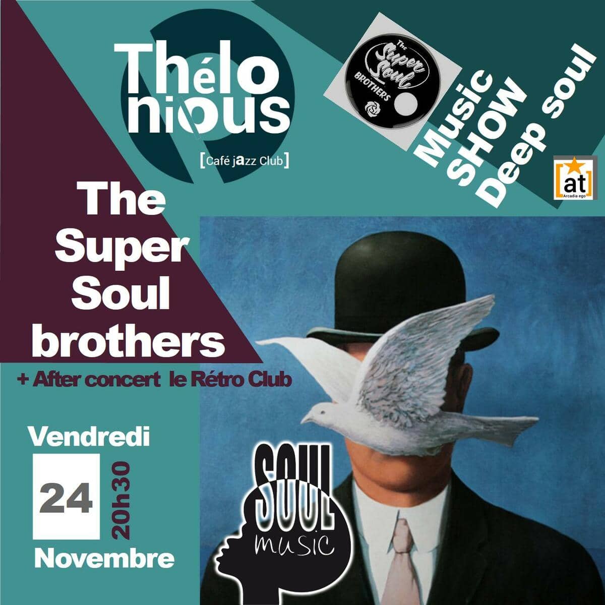 Super Soul Brothers + After Rétro Club