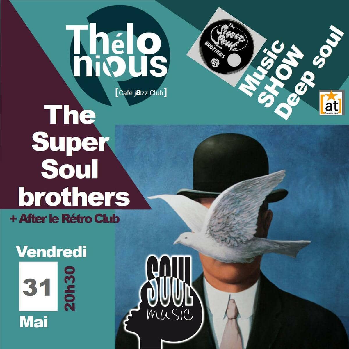 The Super Soul Brothers + After Rétro Club