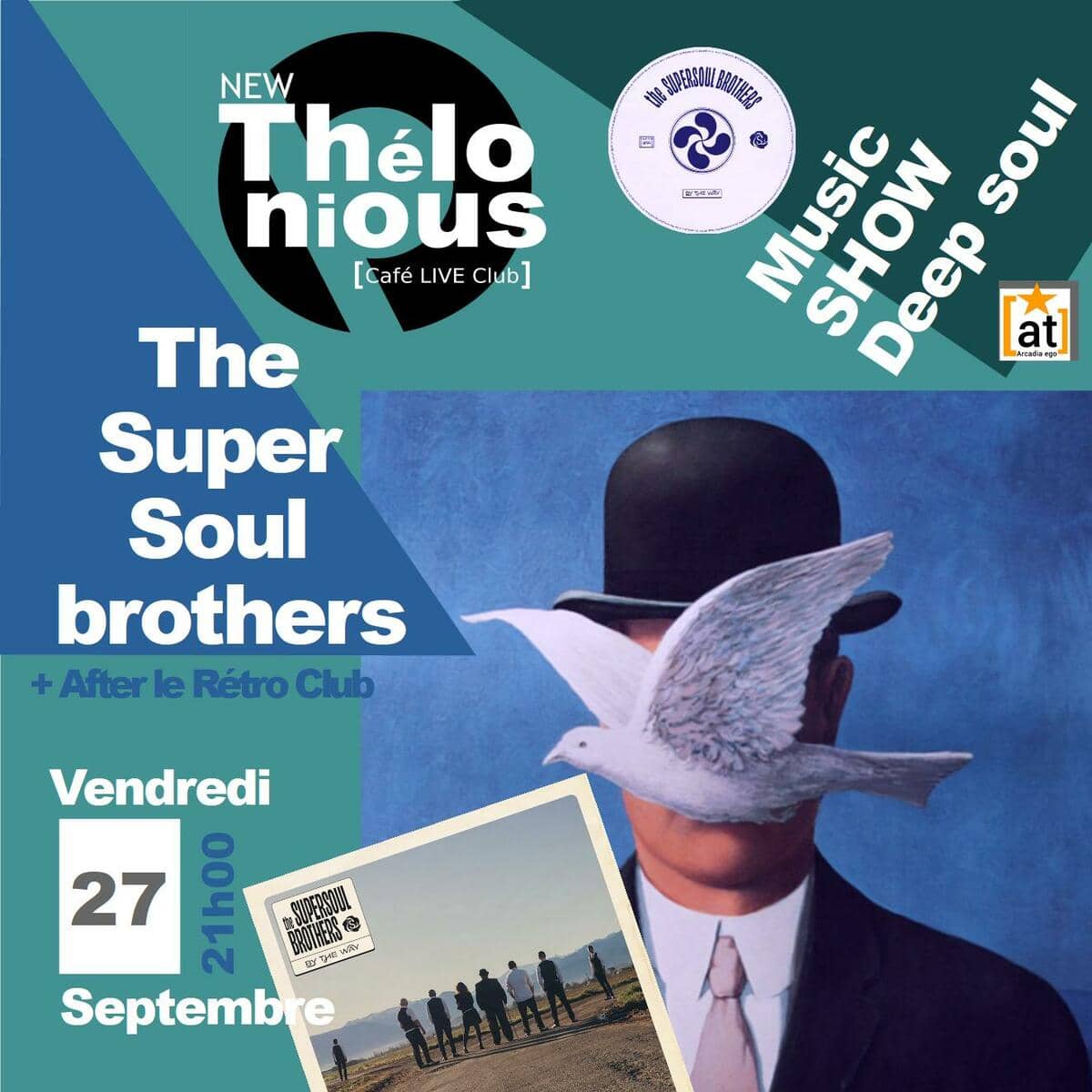 The Super Soul Brothers + After Rétro Club