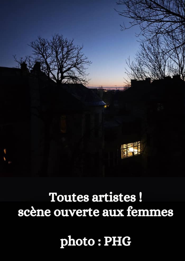 Toutes artistes ! Scène ouverte aux femmes