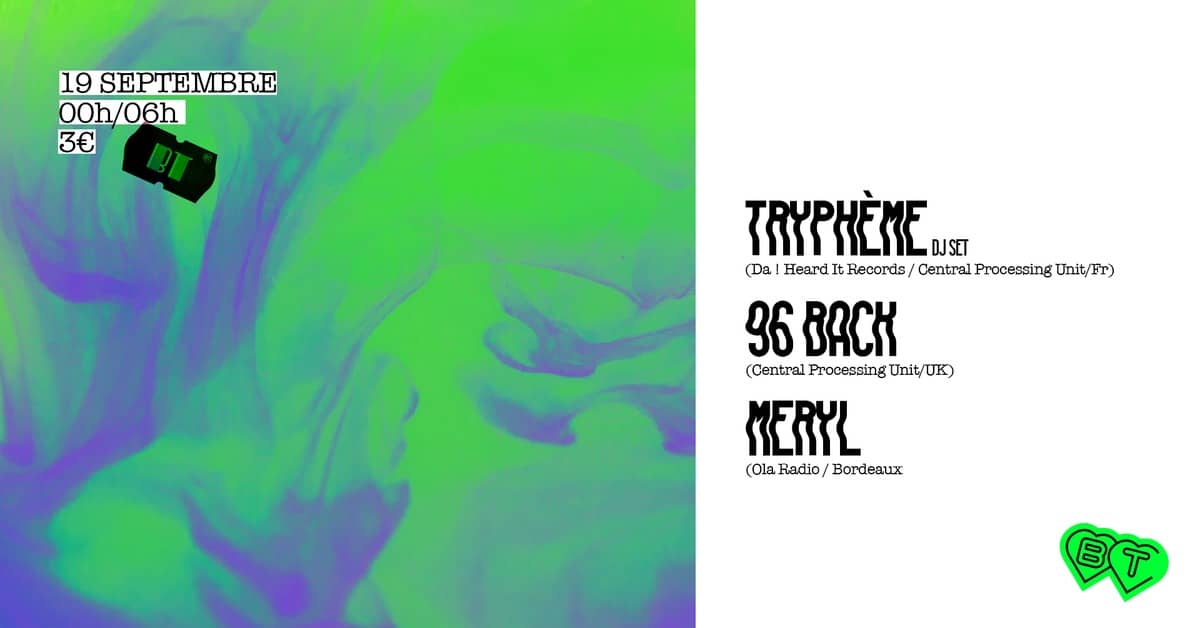 TRYPHEME + 96 BACK + MERYL