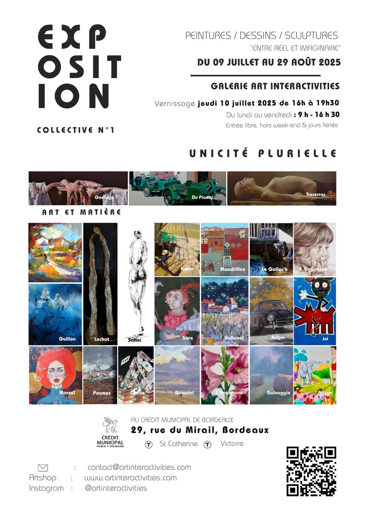 Unicité plurielle / exposition collective