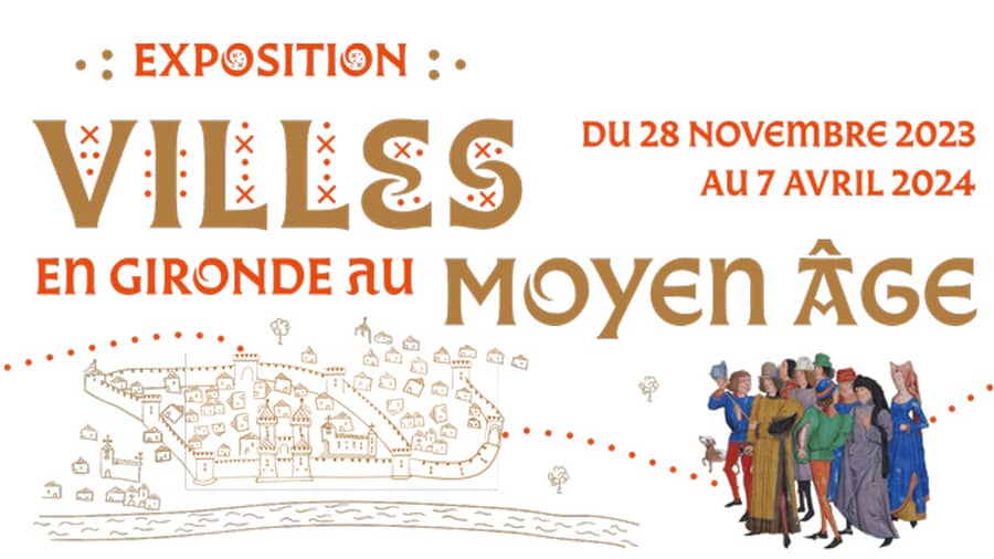 Villes en Gironde au Moyen Âge