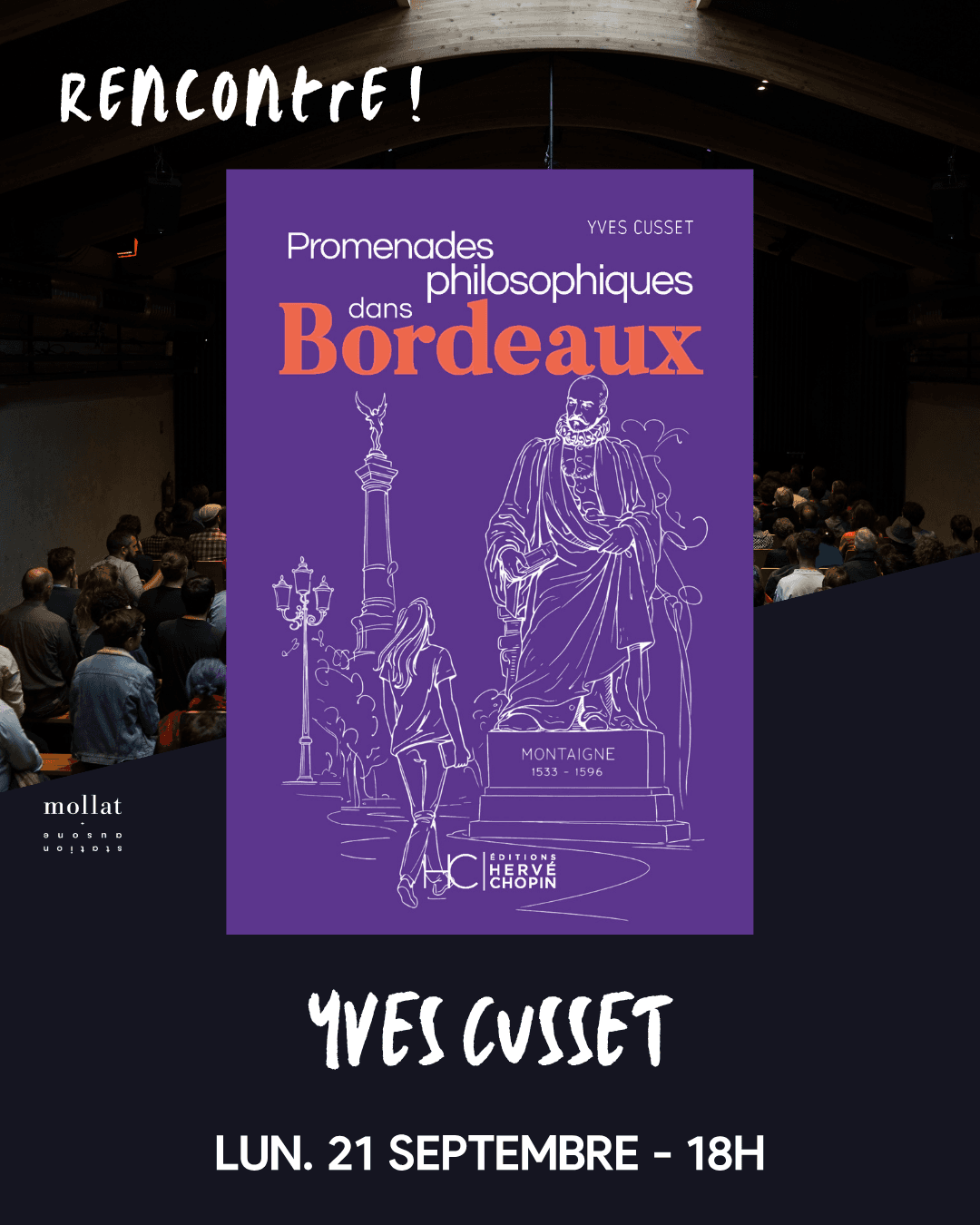 Rencontre avec Yves Cusset