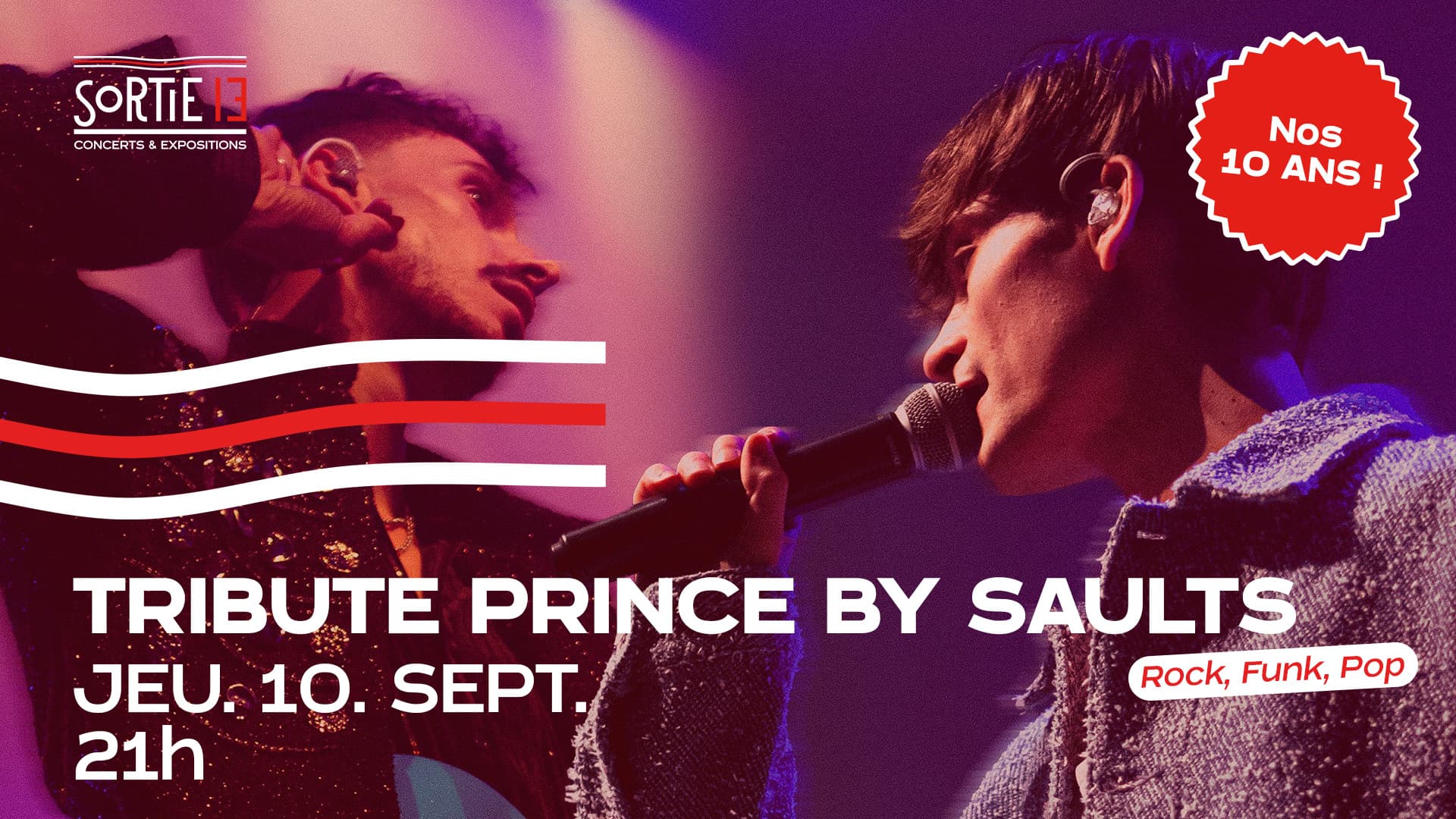Tribute Prince By Saults + 10 ans Sortie 13