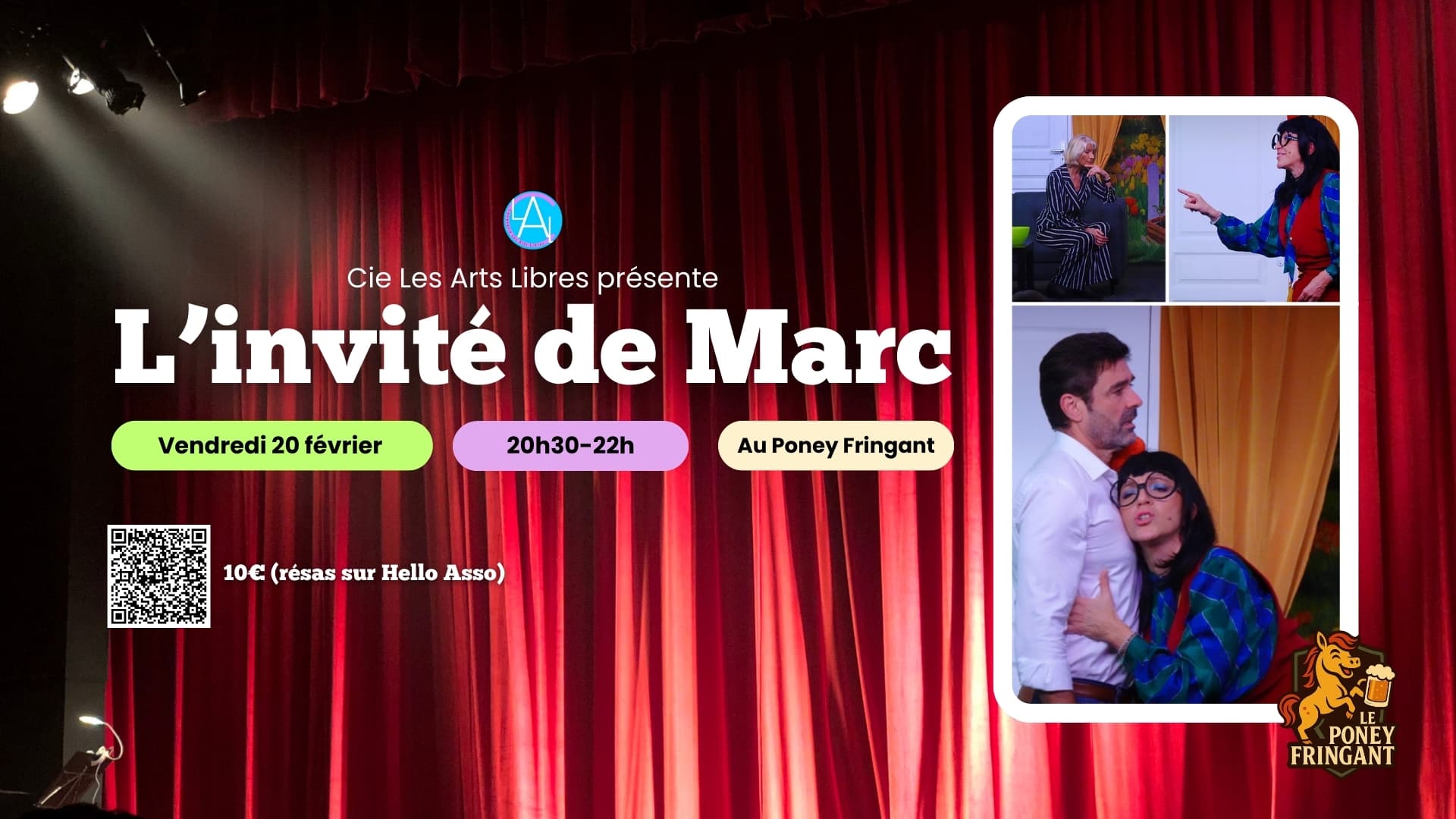 L'invité de Marc — Compagnie Les Arts Libres