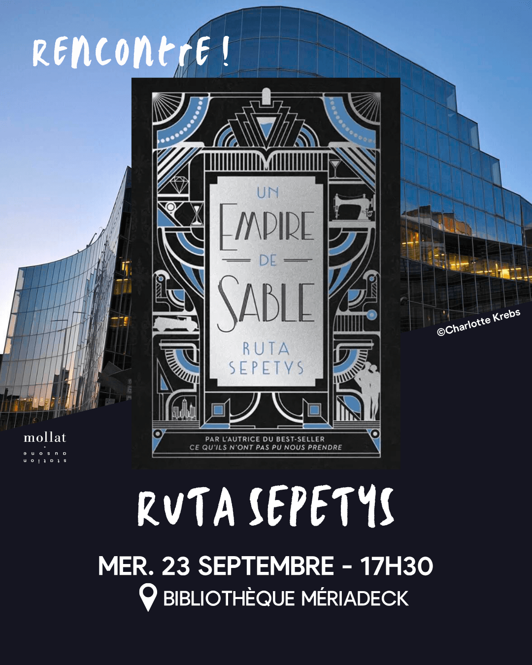 Rencontre avec Ruta Sepetys