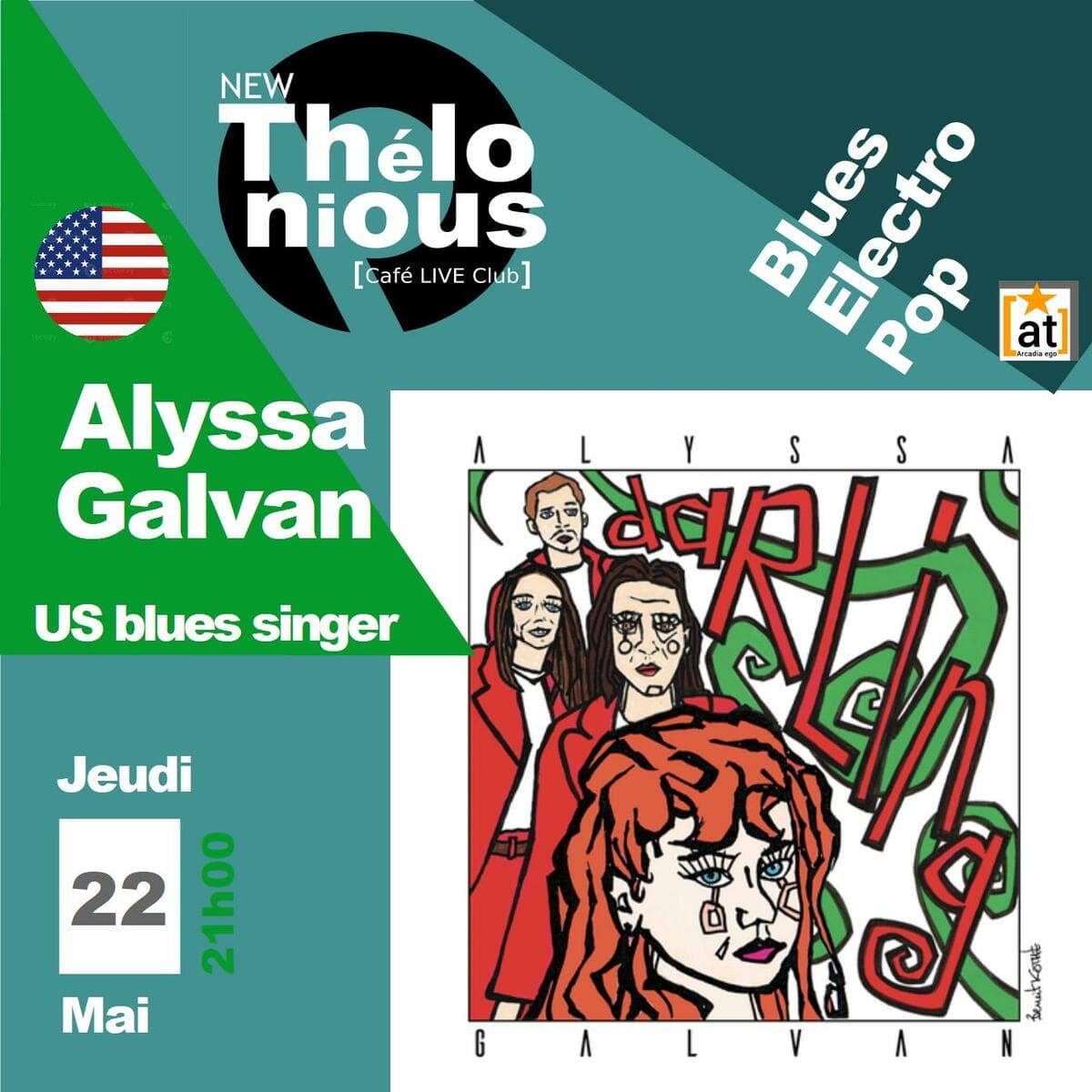Alyssa Galvan (US blues singer)