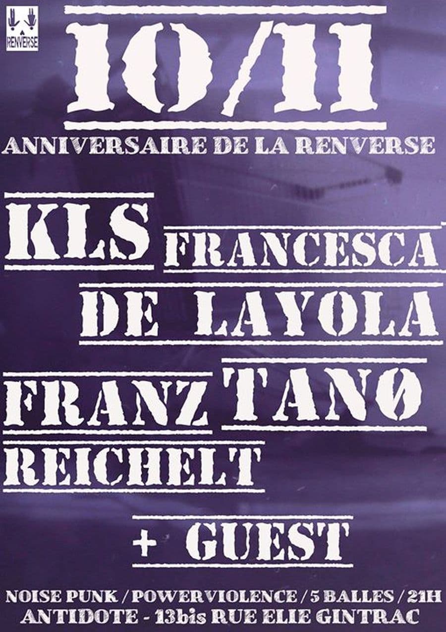 Anniversaire de La Renverse : 6 ans !