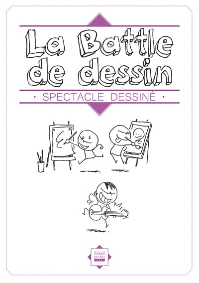 Battle de dessin par la compagnie Il était une fois