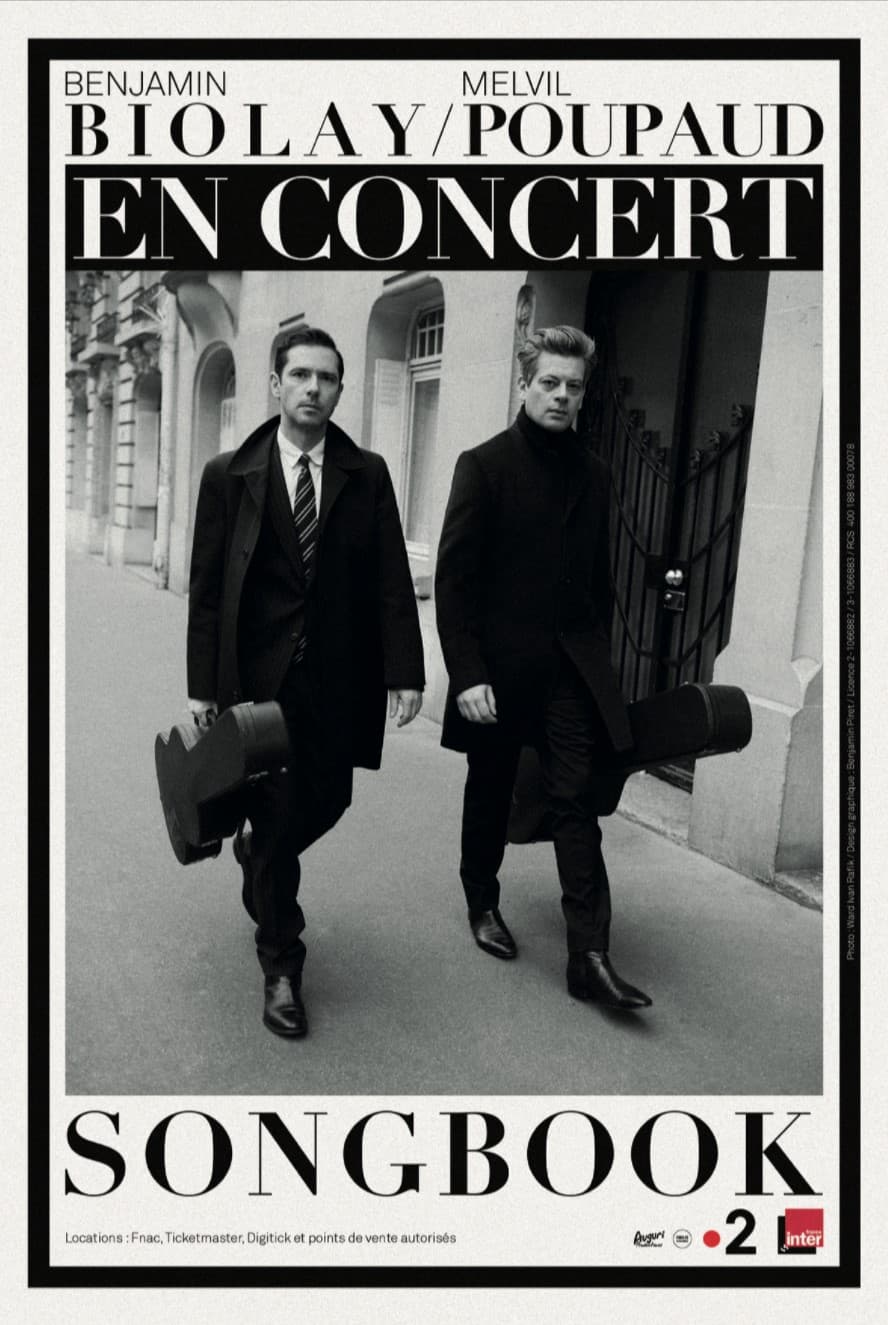 Benjamin Biolay & Melvil Poupaud