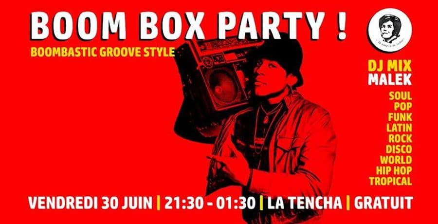 BOOM BOX PARTY !